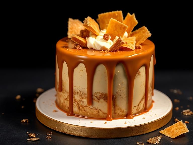 Caramel Gold Butterscotch — Butterscotch Cakes at Zim Zim Bakery