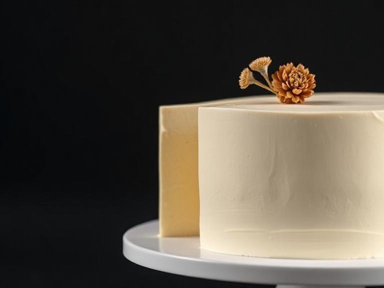 Minimal Nordic Cream Cake — Minimal Cakes at Zim Zim Bakery