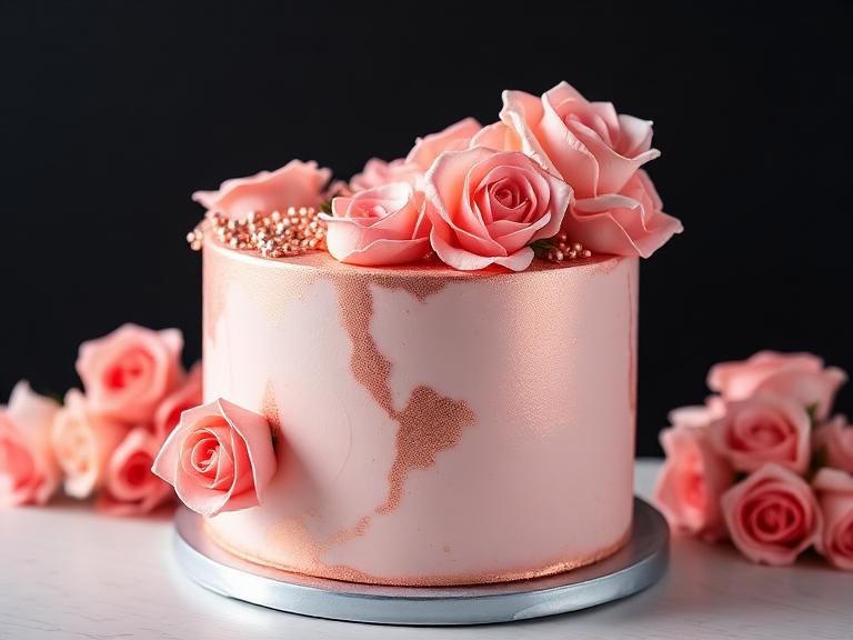 Red Rose Anniversary Cake — Anniversary Cakes at Zim Zim Bakery