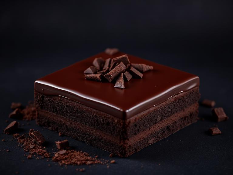 Square Chocolate Slab — Square Cakes at Zim Zim Bakery