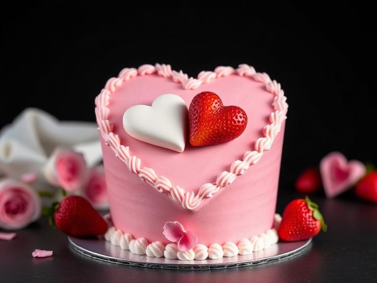 Twin Heart Anniversary — Anniversary Cakes at Zim Zim Bakery